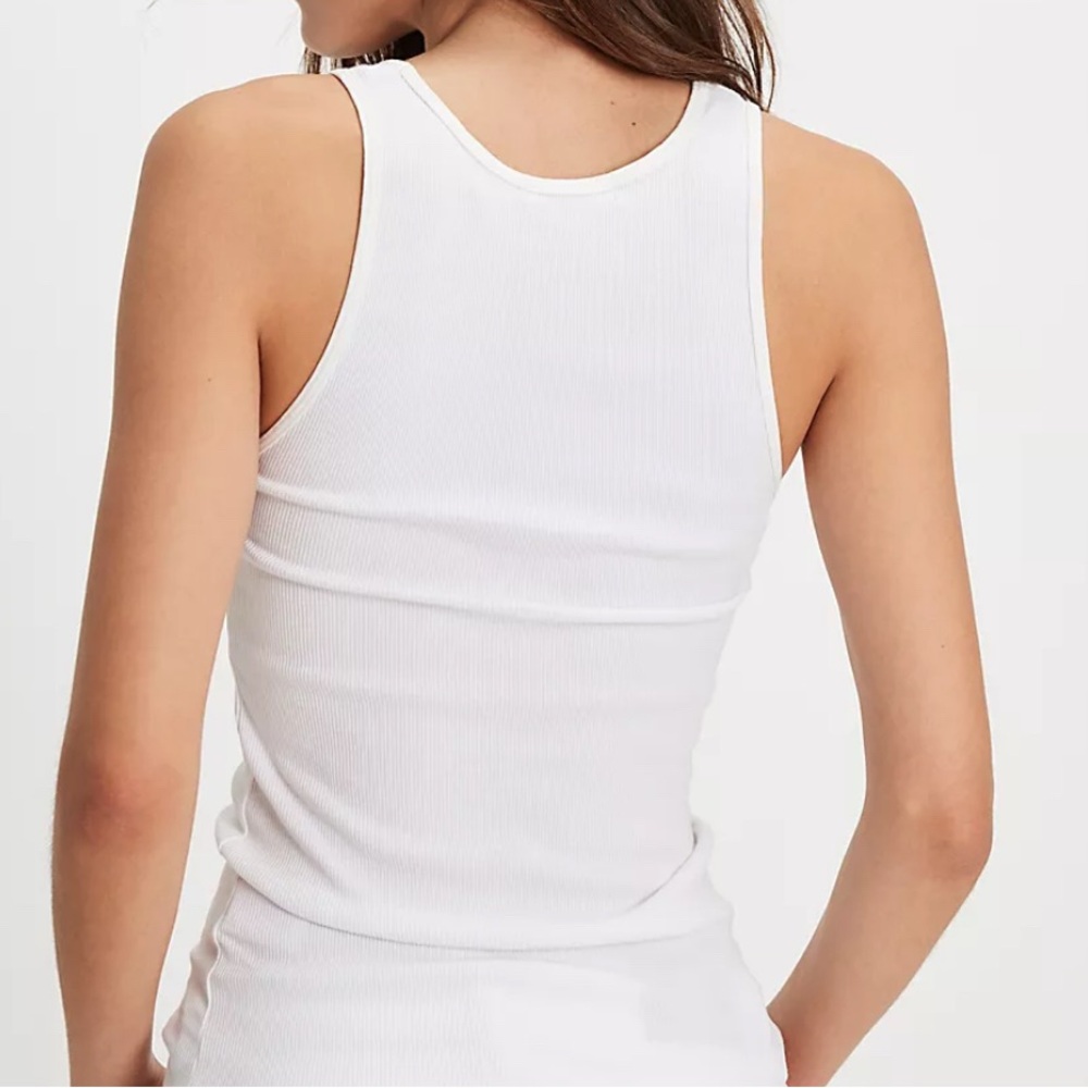 Free People Ragabond White Tank Top with Octopus Design - Picture 2 of 7